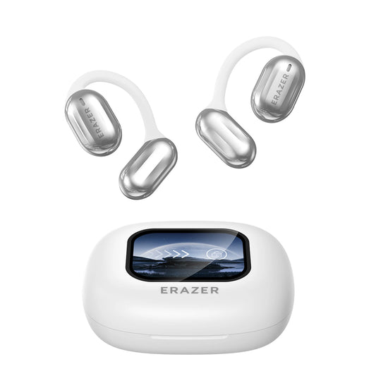 "Erazer XP2 Wireless Headphones with Color Touch Screen and Bluetooth 5.4 - TF Card Slot, 8-Hour Battery Life"